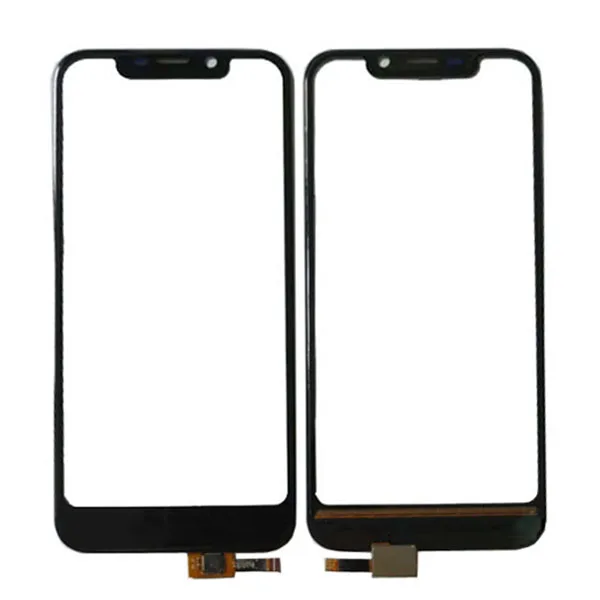 Высокое качество 5 дюймов Для Doogee X70 сенсорный экран внешнее стекло черный цвет с