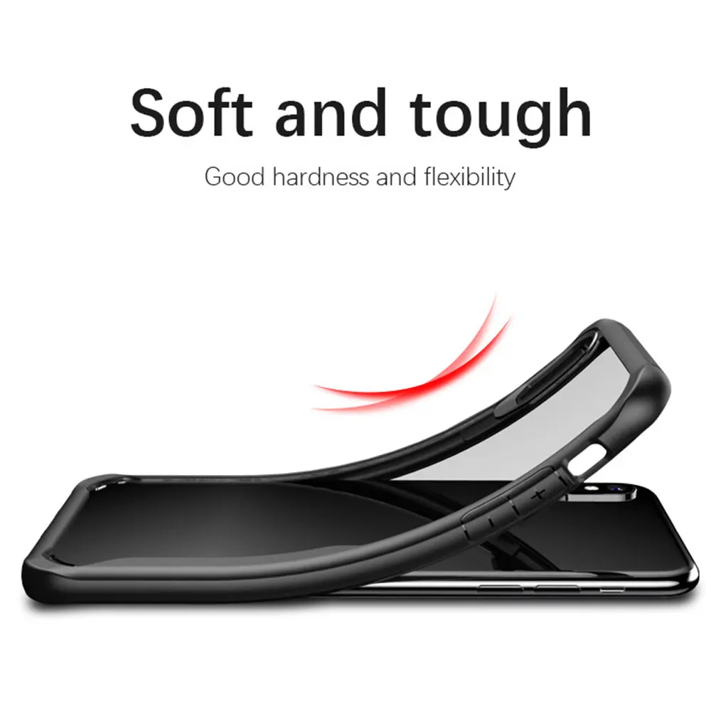 Силиконовый чехол KISSCASE из ТПУ для телефона Xiaomi Mi 8 A2 Lite Max 3 прозрачные чехлы ПК Redmi