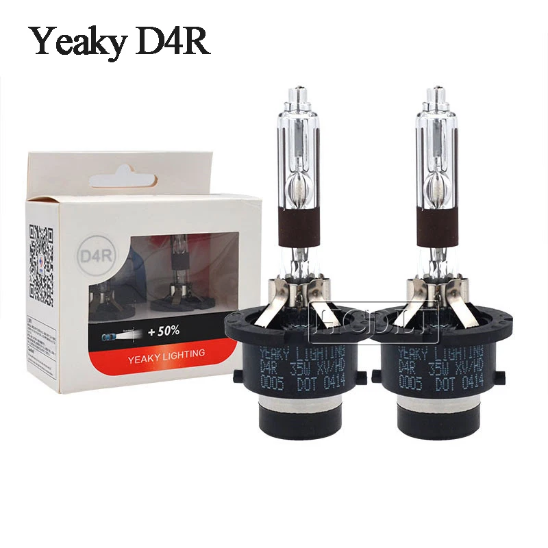 Ксеноновая лампа HCDLT 35 Вт Yeaky D2S D4S Комплект Ксеноновых передних фар D2R D4R HID блок