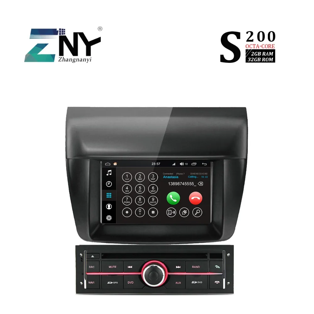 S200 7 &quotAndroid 8 0 автомобильный DVD для Mitsubishi Triton L200 Pajero СПОРТ Авто Радио FM GPS Навигация