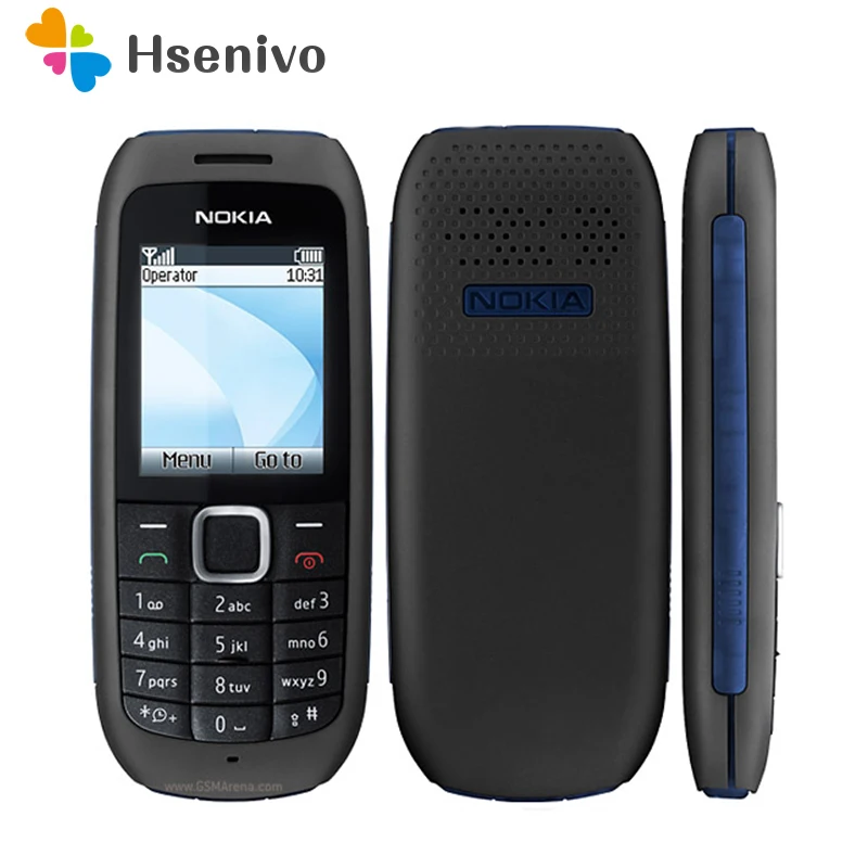 Nokia 1616 отремонтированы Оригинал Восстановленное NOKIA мобильный телефон GSM