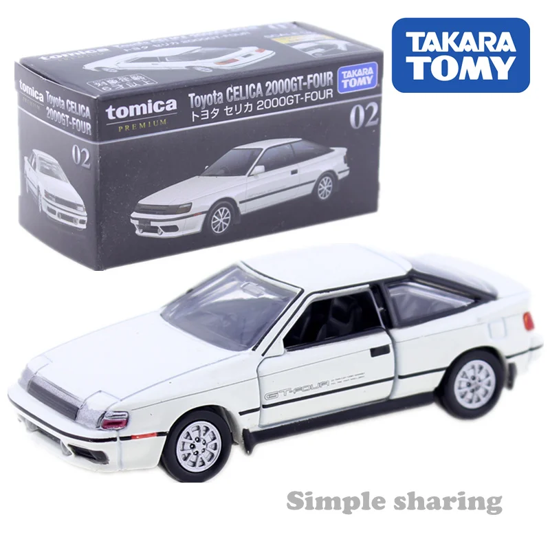 Takara Tomy Tomica Тойота селика 2000 GT FOUR 1: 60 Премиум № 02 для автомобиля популярные детские