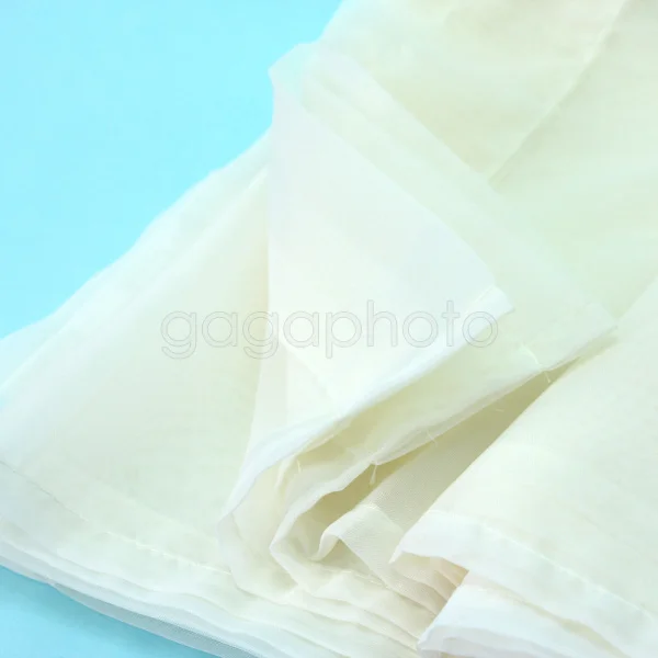 Практичная домашняя декоративная бежевая прозрачная вуаль оконная занавеска из