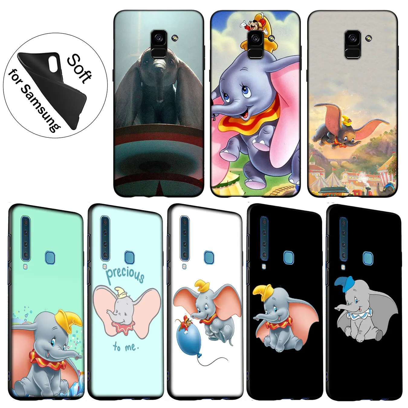 IYICAO Забавный Мягкий силиконовый чехол для Samsung Galaxy A6 A9 A8 A7 2018 A3 A5 2016 2017 Note 9 8 10 Plus Lite |