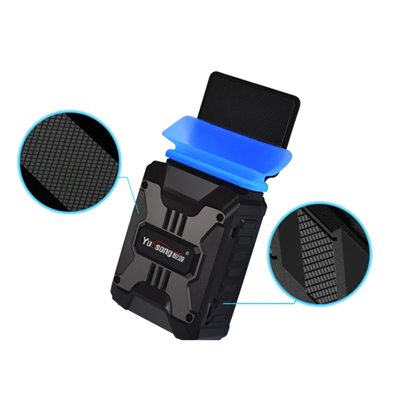 Yuesong V6 Notebook Convulsions Radiator Laptop Suction Fan Mute Exhauster Portable Cool Cold Controller For 14 Inch 22 | Компьютеры и