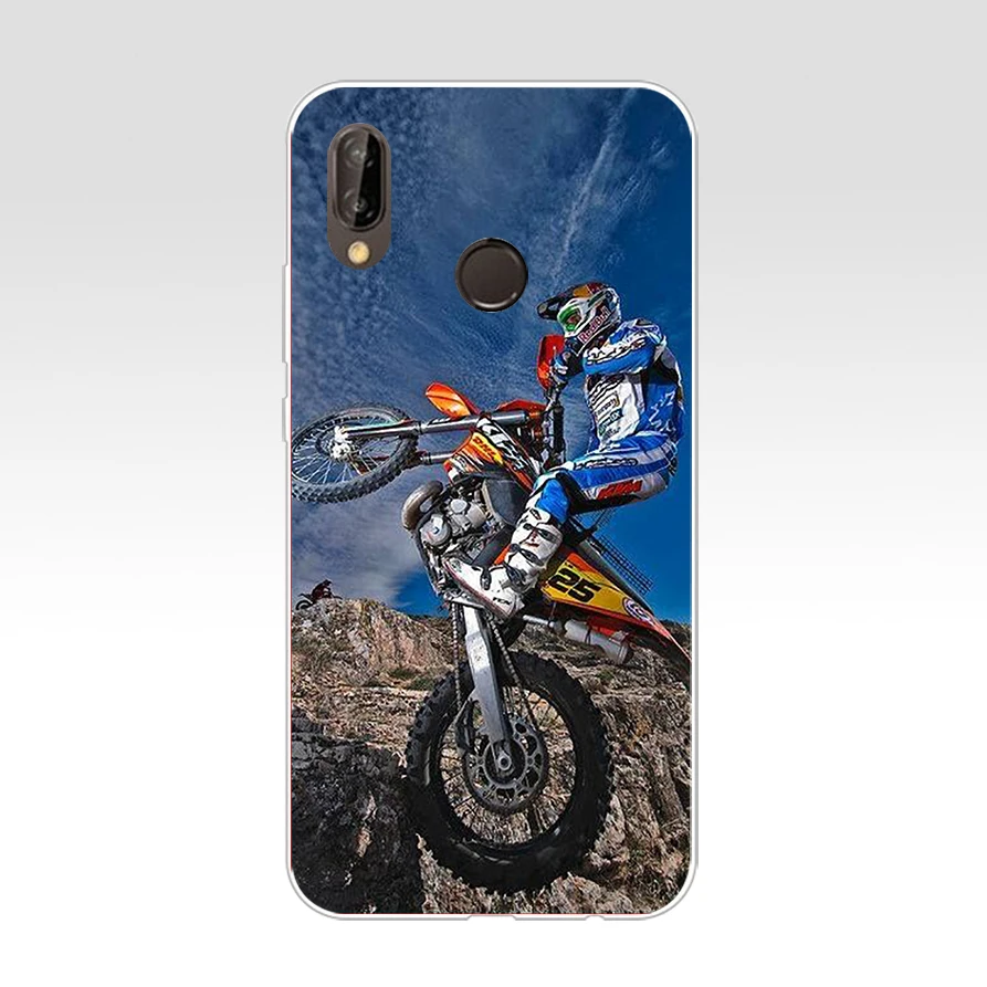 11 248SD moto cross moto dirtbikes мягкий силиконовый Tpu чехол для Honor 10 huawei p mate 10 20 30 lite y5 y6 prime - Цвет: 11