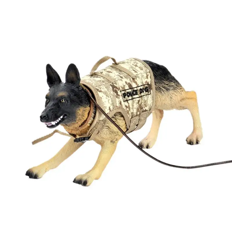 C Популярный военный персонаж SWAT полицейская игрушка 1/6 немецкая модель овчарки 1/6 аксессуары для животных пластиковая игрушка солдат - Цвет: C