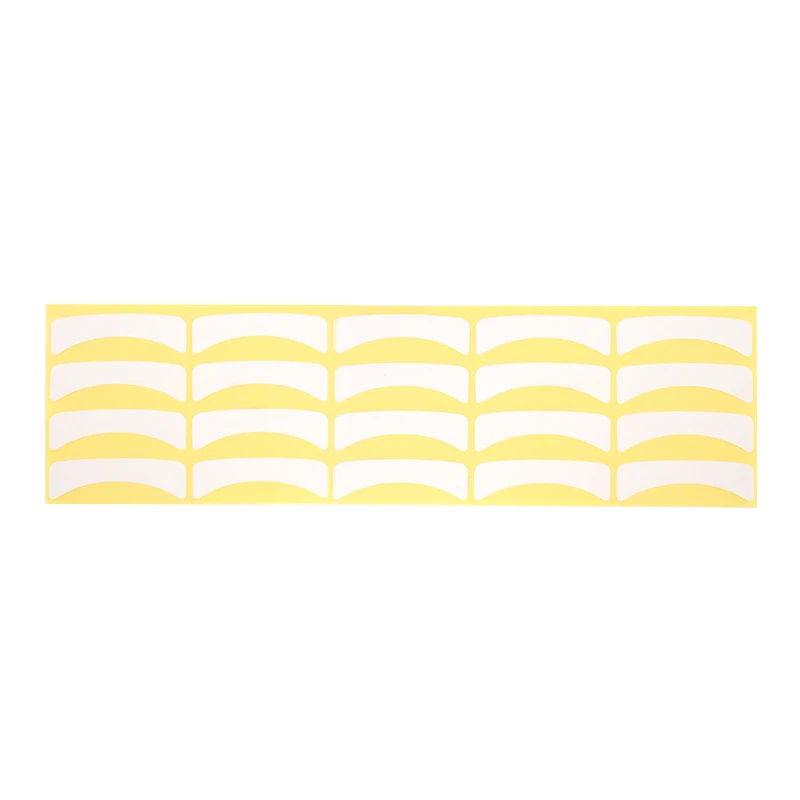 100 Pairs Eyelid Isolation Paper Eyelash Extension Pad For Adhesive Sticker Wrap DIY Beauty Makeup Tool | Красота и здоровье