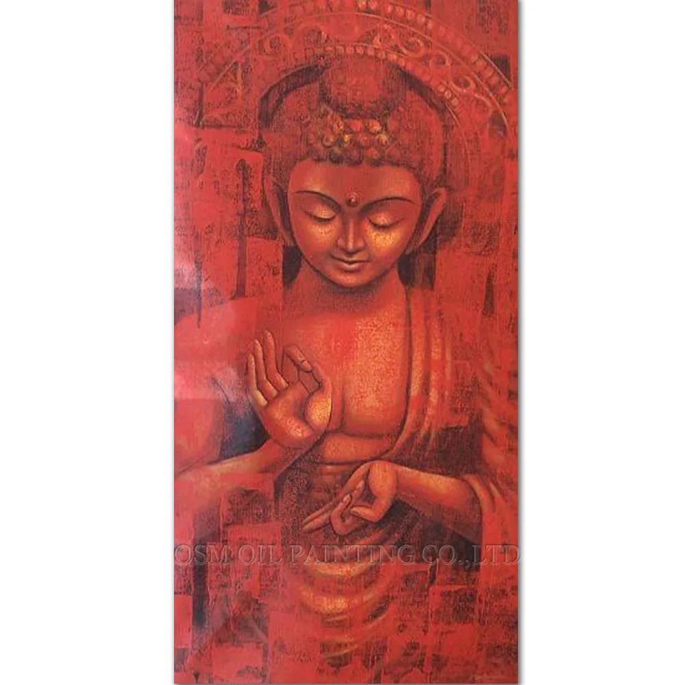 Богатый опытный художник ручной работы высокое качество длинный размер Будда