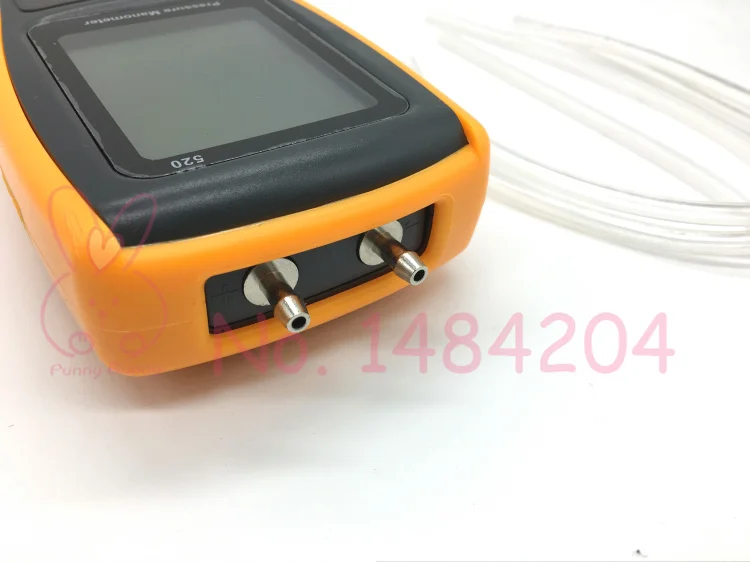 Цифровой манометр GM520 +/ 35 кПа портативный Дифференциальный Манометр USB хранение