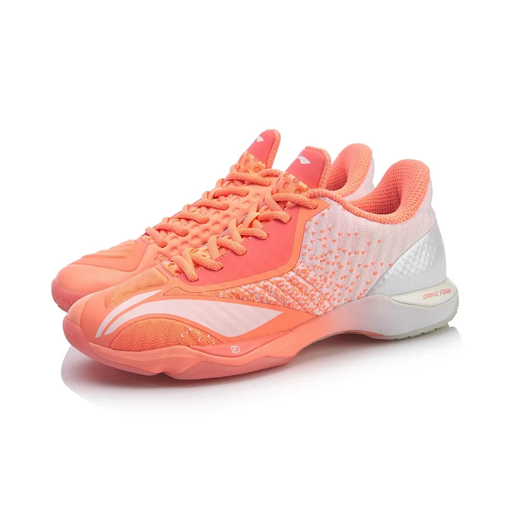 Li-Ning/Женская Профессиональная Обувь для бадминтона, стельки для обуви с подкладом, спортивная обувь, носимые кроссовки AYZP008 SJFM19