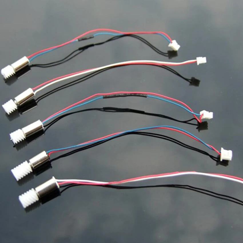 20 шт./компл. 3,7 V 40000 об/мин высокого Скорость мотор 408 полые чашки С червячным микро-моторы Мини RC игрушки DIY 4*8