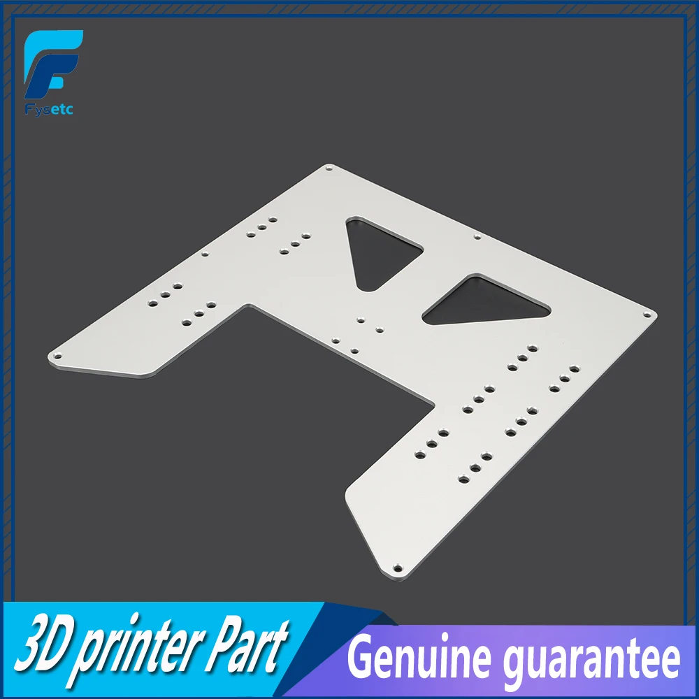 Prusa I3 Anet A8 A6 3D принтер обновление Y каретки анодированная алюминиевая пластина для