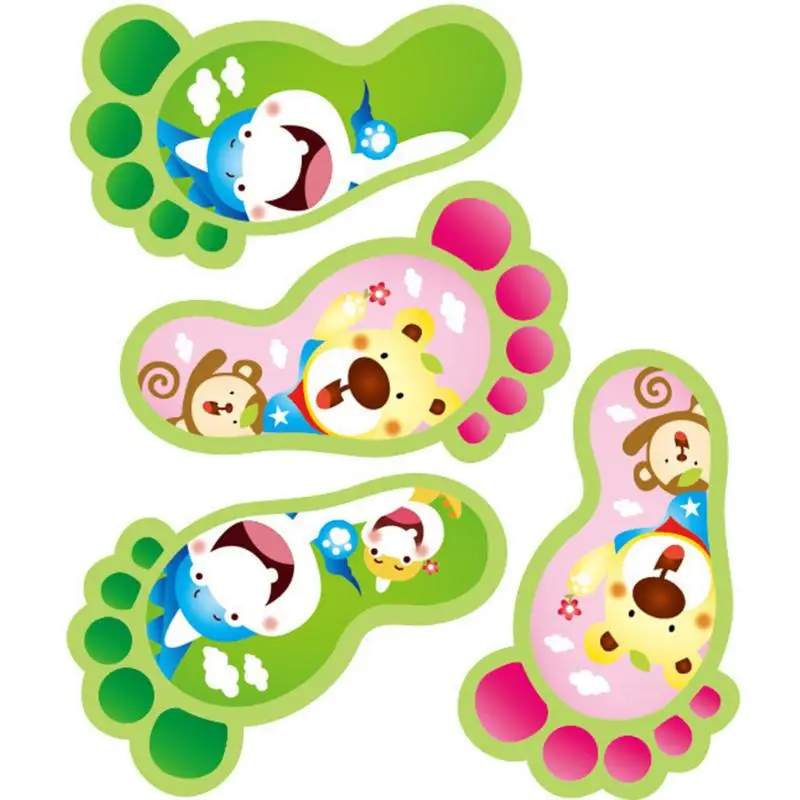 1 шт светящиеся настенные наклейки светится в темноте прекрасный след наклейка