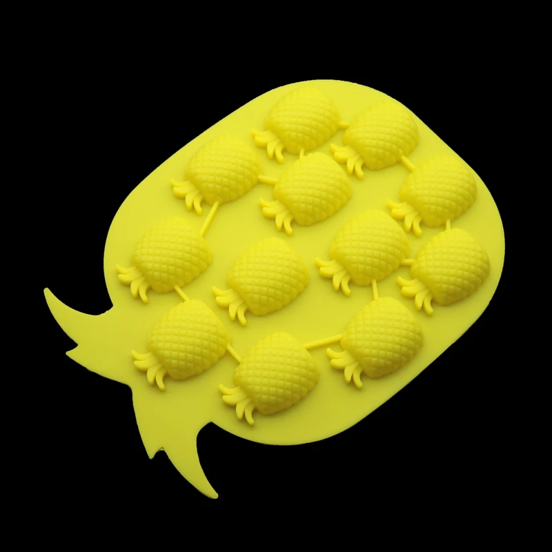 Форма для ананаса силиконовая форма шоколада мороженого торта ледяных напитков