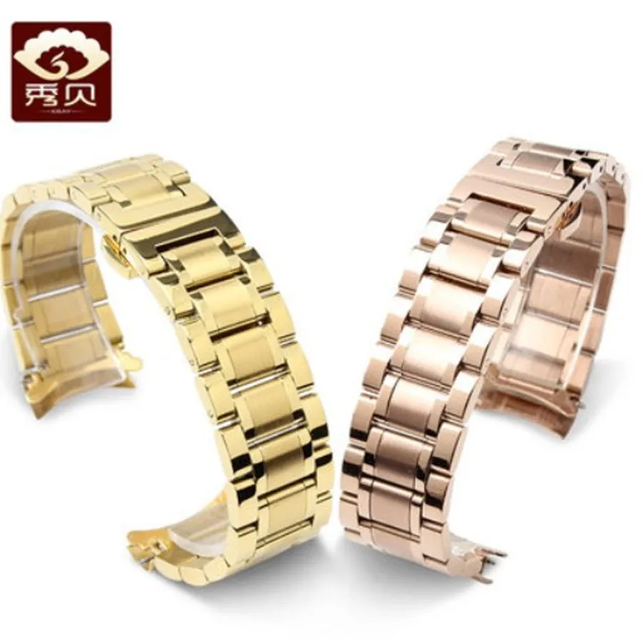 Ремешок для часов из нержавеющей стали высокого качества изогнутый