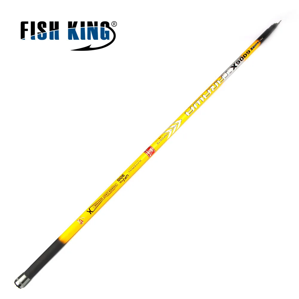 Карбоновая удочка FISH KING 24T 5 0 м 6 7 секунд вес нетто 30 г для озерной рыбалки|carbon pole