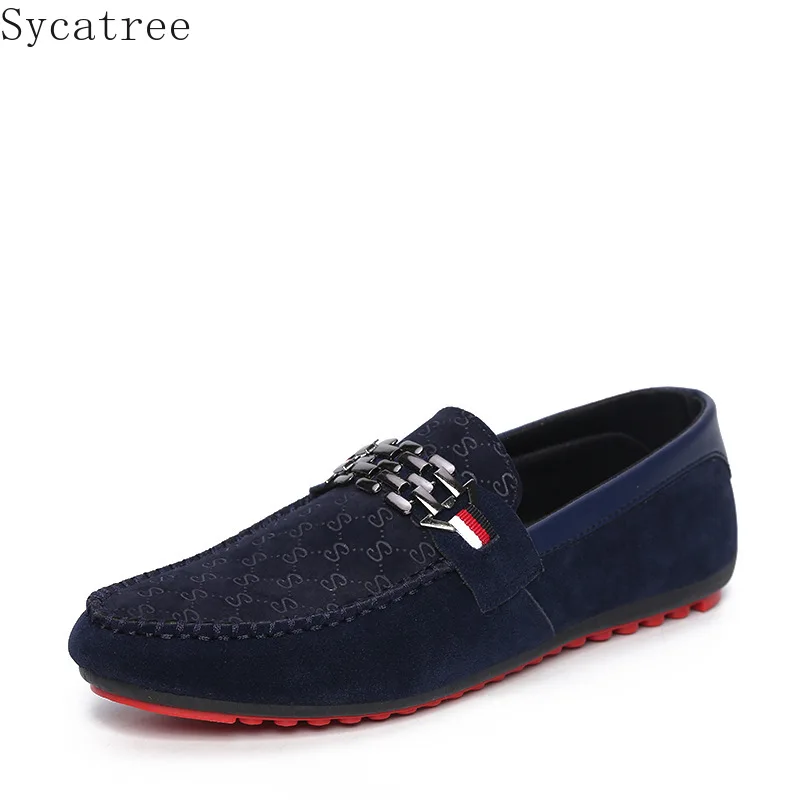 Sycatree 2018 New Fashion Casual Shoes for Men Trend Breathable Bean Soft Bottom Driving Lazy Loafers | Обувь