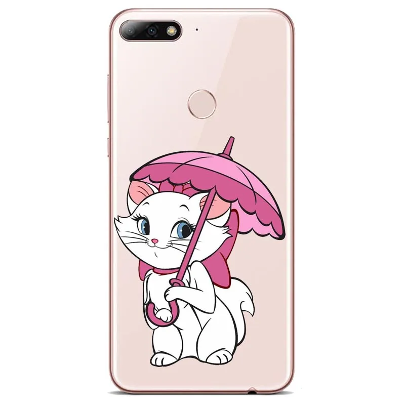 Чехол для телефона с рисунком &quotКоты-аристократы&quot Мари коты P8 LITE 2017 P9 P10 P20L P20Plus