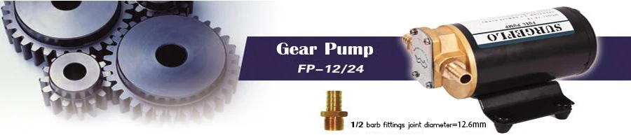 FP-12 12v 24V DC Шестерни насос заправки самовсасывающий дизельный насос миниатюрный смазочного масла насосная насос мини принадлежности для фильтра