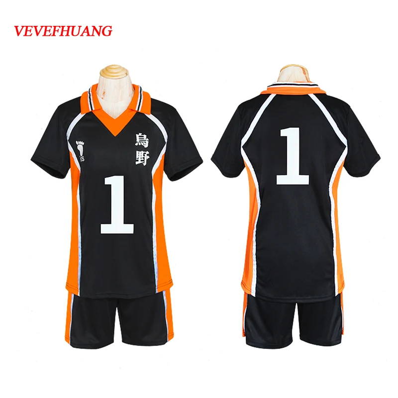 VEVEFHAUN Karasuno школьные костюмы для косплея Haikyuu! Одежда футболки и брюки Oikawa Kenma Nishinoya