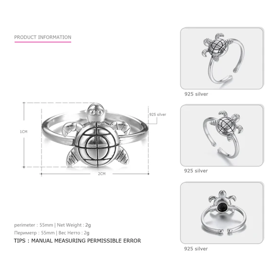 Кольцо eManco Perfect 925 Серебряное богемное кольцо в форме короны милое кольцо красочное сияющее кольцо в форме капли воды Anneaux pour les femmes - Цвет основного камня: BR07252