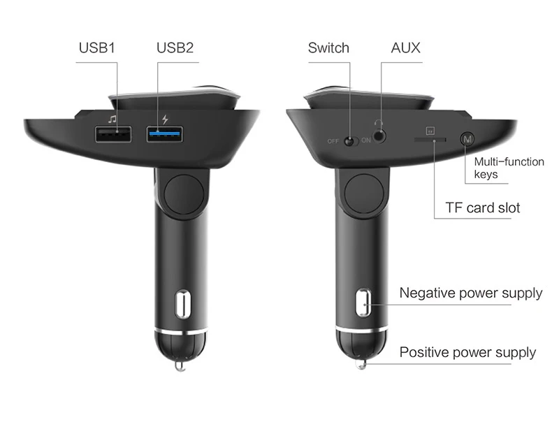 CDEN Автомобильный mp3 музыкальный плеер Bluetooth гарнитура Bluetooth автомобильный комплект fm-передатчик U диск/TF карта плеер автомобильное зарядное устройство мультимедийная игра