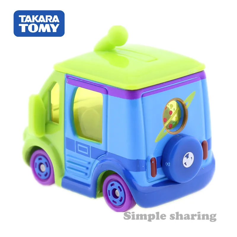 Takara Tomy Disney Motor DM-14 Cubit Alien Tomica литая модель автомобиля История игрушек