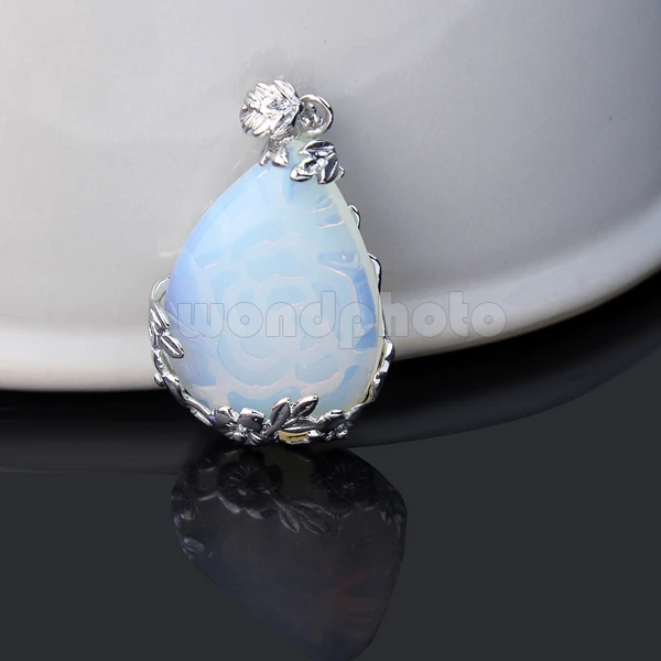 Огонь Opalite Опал Капли Воды Ожерелье Из Бисера Diy Special Подруги Подарок - купить по