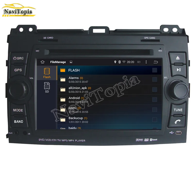 Ectwodvd 4G ram 32G rom Восьмиядерный Android 9 0 автомобильный DVD gps Радио для Toyota Prado 2002 2003 2004 2005