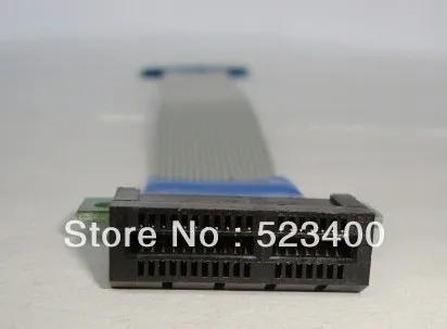 Free shipping !!new 100pcs/Lot Wholesale PCI-E 1X Slot Riser Card Extender Extension Ribbon Flex Relocate Cable 20cm lenght |