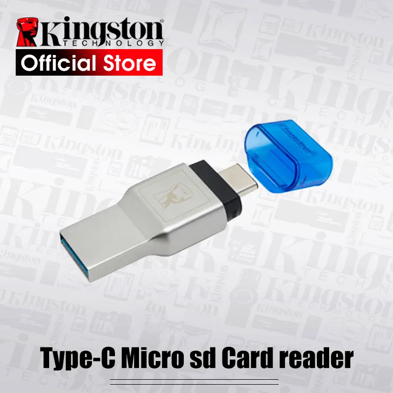 Kingston USB3.1 Micro SD кардридер высокоскоростной двойной интерфейс поддерживает