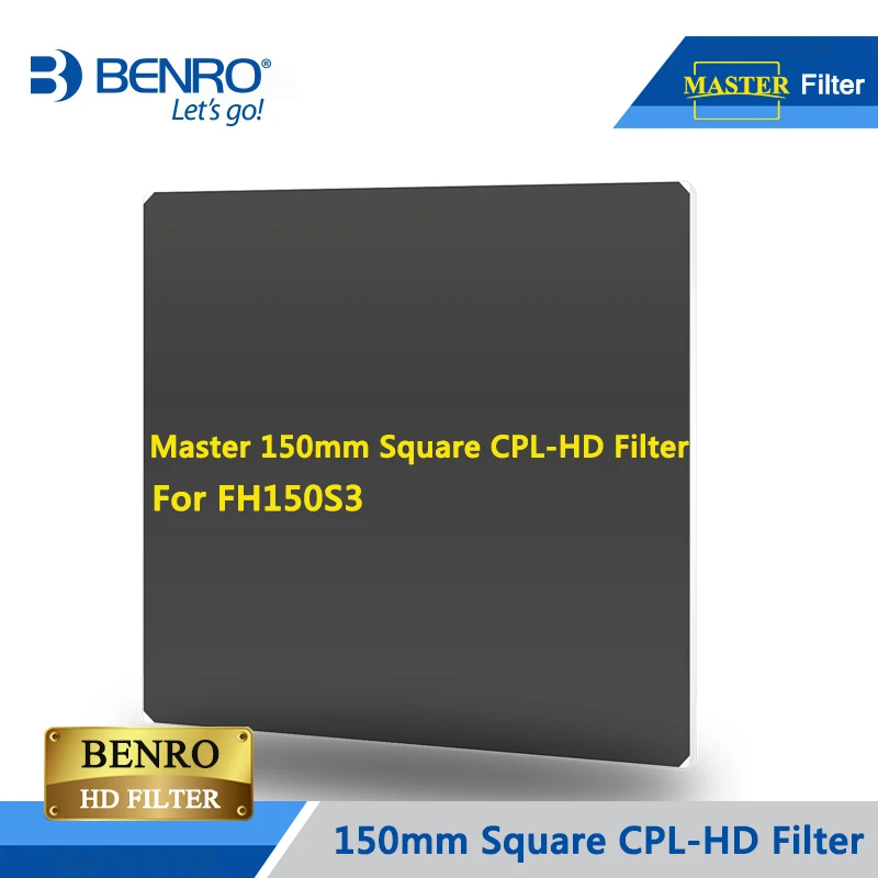 For FH150S3 BENRO квадратный CPL фильтр мастер CPL-HD ULCA WMC для 100 150 170 мм квадратный фильтр держатель мульти покрытие поляризационный фильтр DHL бесплатно - Цвет: For FH150S3