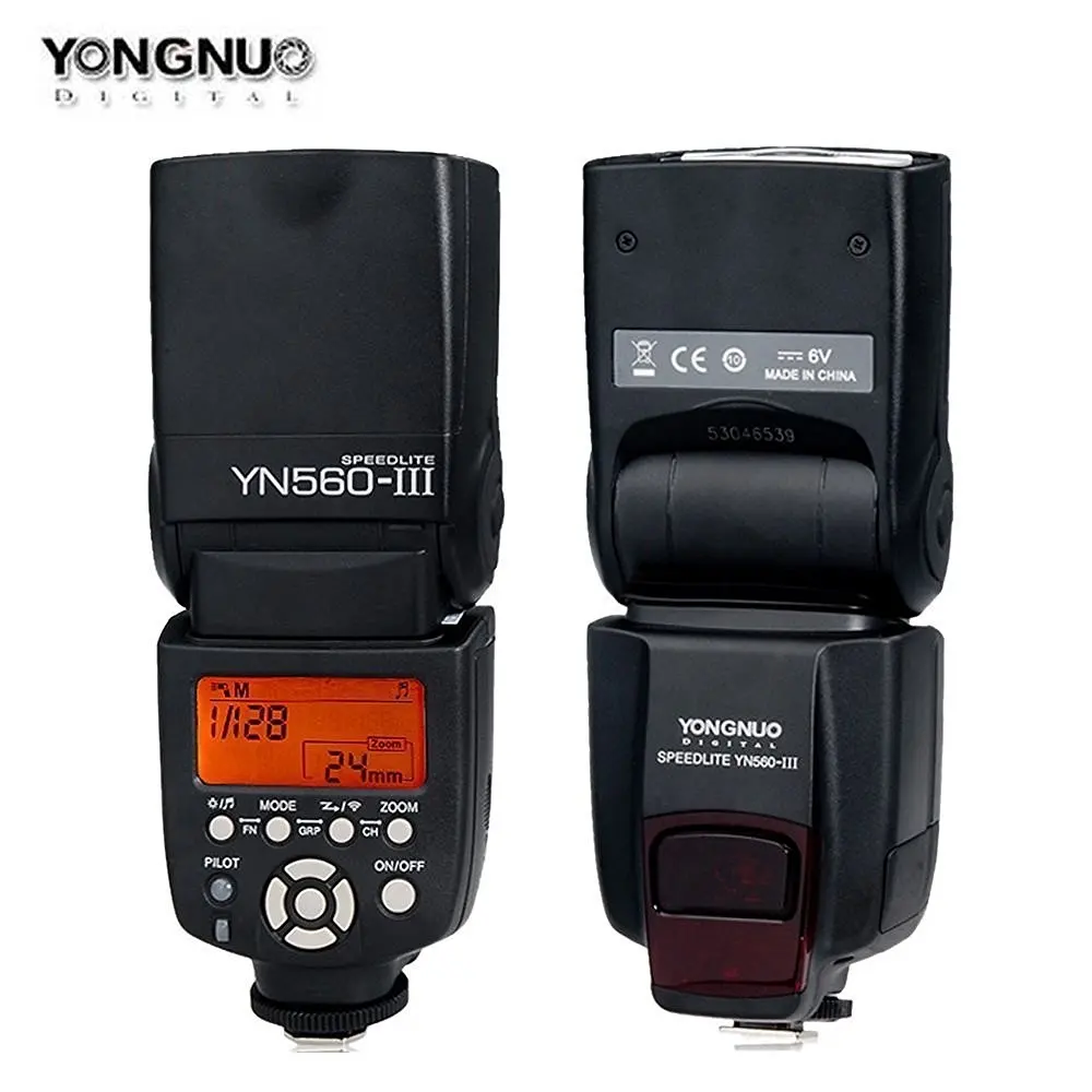 Светодиодная лампа для видеосъемки YONGNUO YN560III YN560 III Беспроводной вспышка