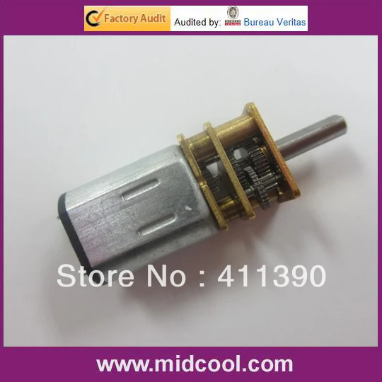 Mini Alto Torque 12v Motor N20 dc