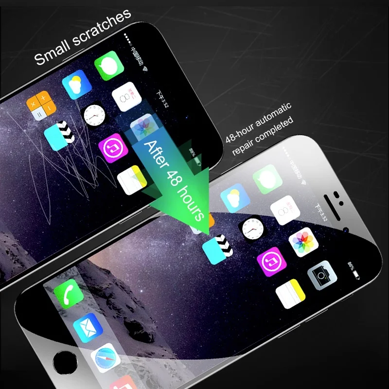 9D изогнутая полностью покрывающая мягкая Гидрогелевая пленка для HUAWEI Y9 2018 Enjoy 8 Plus