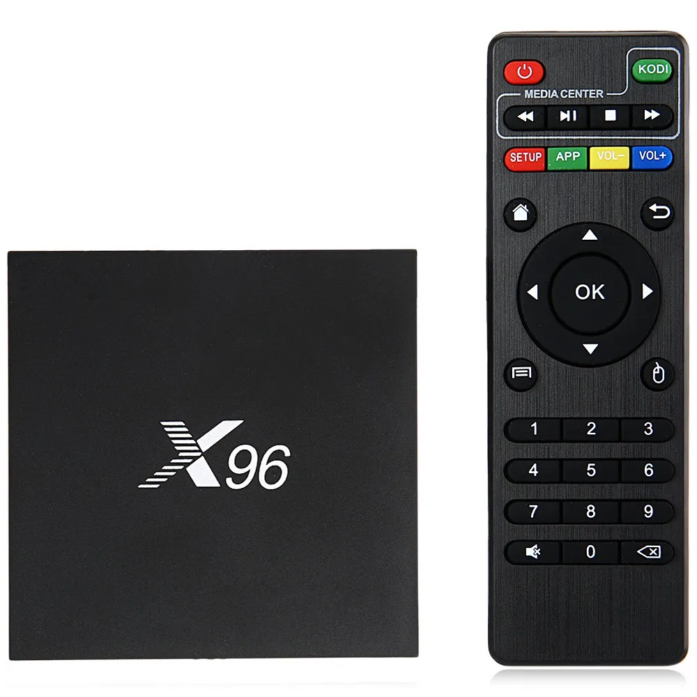 X96 Smart ТВ Box Amlogic S905X 4 ядра 2 ГБ + 16 г 1 8 Android 6 0 коробка Wi Fi HDMI К HD медиаплеер мини