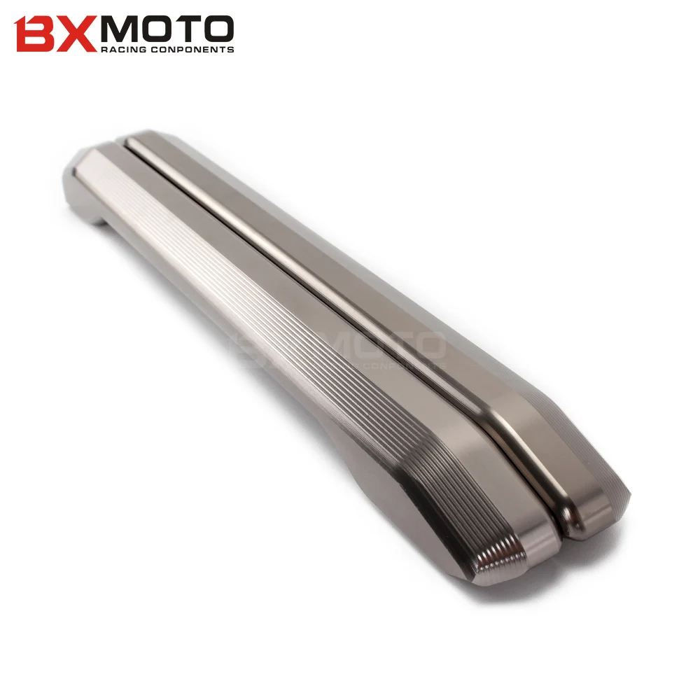 Черные Мотоциклетные аксессуары ЧПУ Алюминиевый задний поручни заднего сиденья