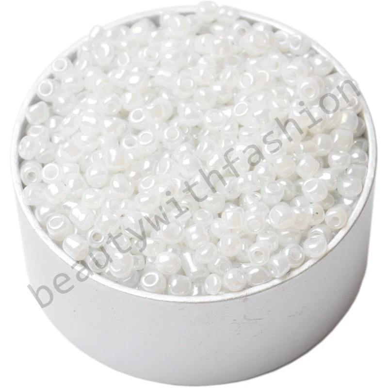 Модные круглые стеклянные бусины ярких цветов 3 мм 1000 шт./лот сделай сам/ручная