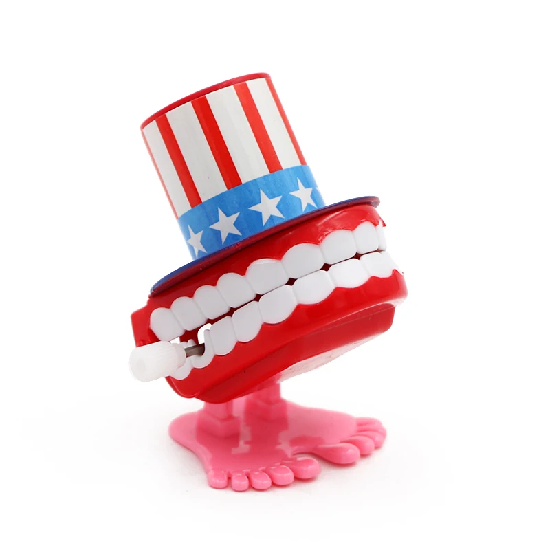 Игрушка с перепрыгивающимися зубьями заводная игрушка кукла искусственными