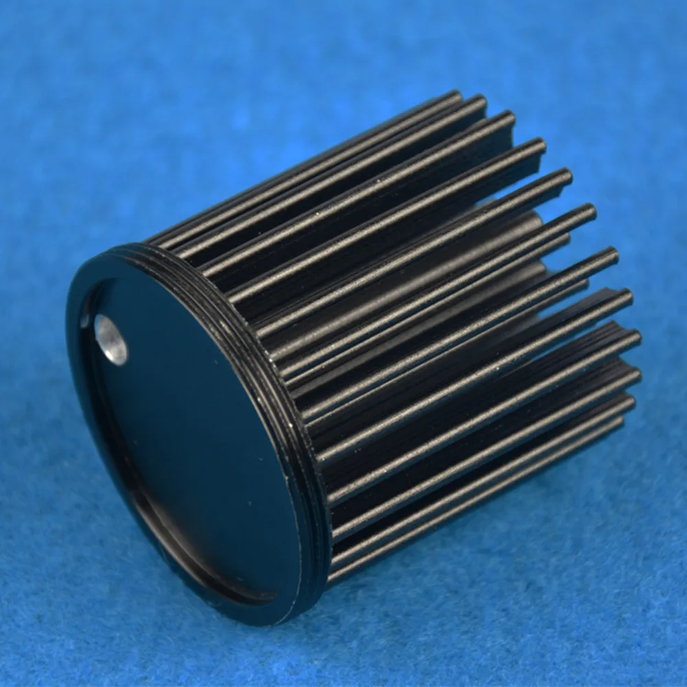 5 шт. DIY светодиодный радиатор A1070 чистый алюминий D52* H25mm радиатор для 3 Вт-20 Вт светодиодный чип Cob кулер охлаждения