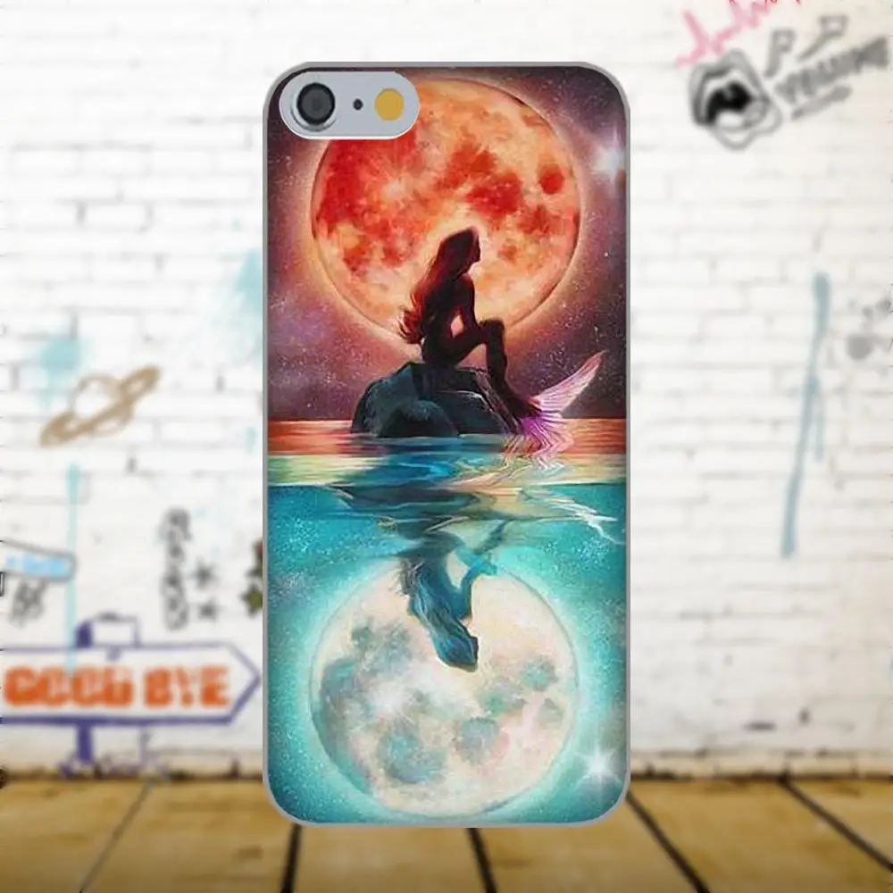 The Moon Ariel Little Mermaid Soft Custom Phone For Xiaomi Redmi 5 4A 3 3S Pro Mi4 Mi4i Mi5 Mi5S Mi Max Mix 2 Note 4 Plus|Бамперы| |