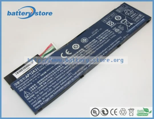 Новый оригинальный аккумулятор AP12A3i AP12A4i 3ICP7/67/90 54Wh для ACER Aspire Icona w700 M5-581T |