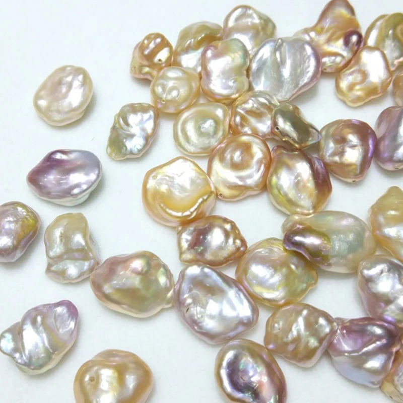 1pcs Natural Freshwater Pearls Irregular Shape DIY For Jewelry Making 9-18 Mm Necklace Bracelet Accessories Material | Украшения и