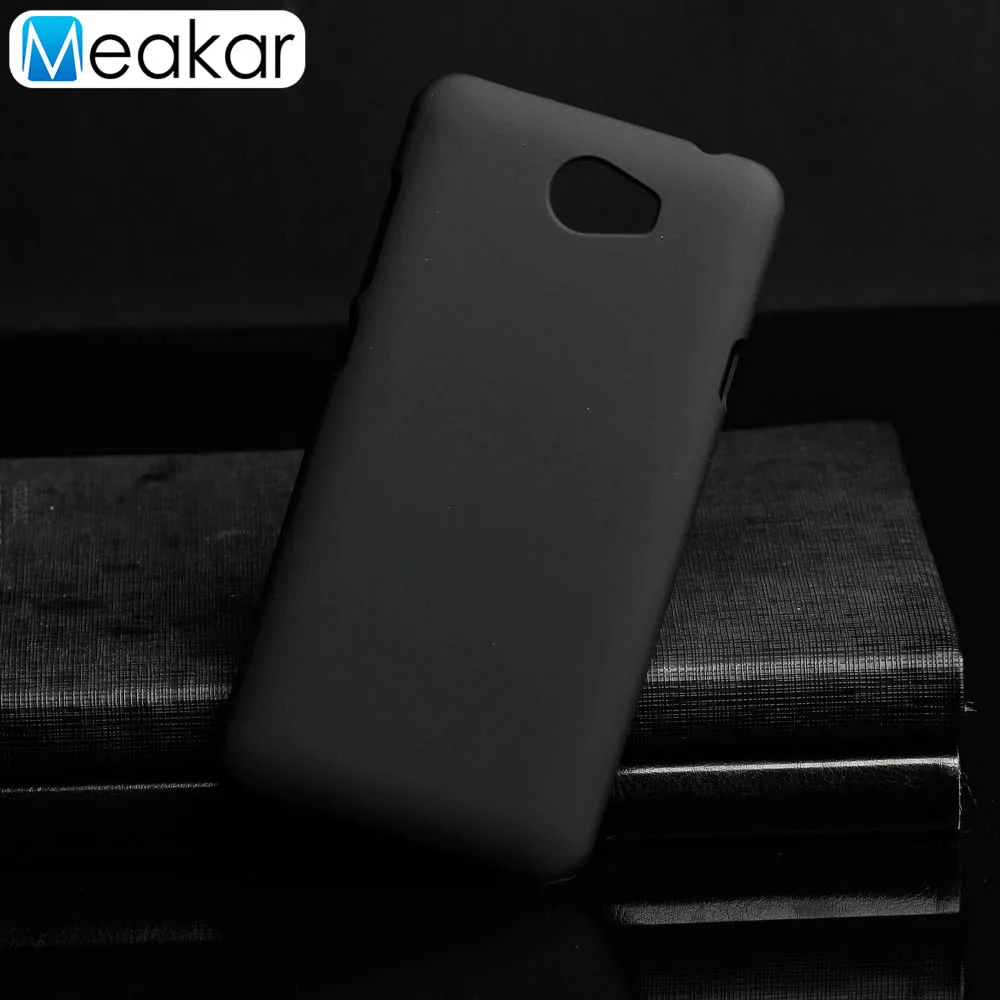 Крышка 5.0For huawei Y5 Ii чехол для huawei Y5 Y6 Ii 2 Y5ii Y6ii компактный Cun U29 L21 L01 Cun-U29 Cun-L21 Lyo L21 Coque чехол - Цвет: black