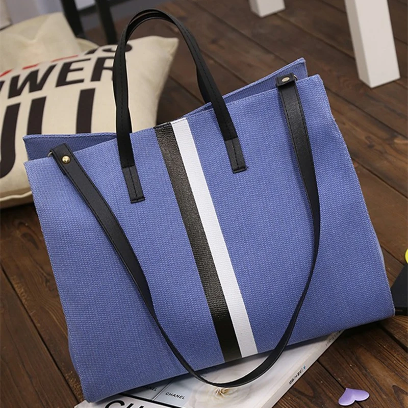 Холст Женщины Повседневная Tote Дизайнер Большие Сумки Мешок Моды сумки Новые