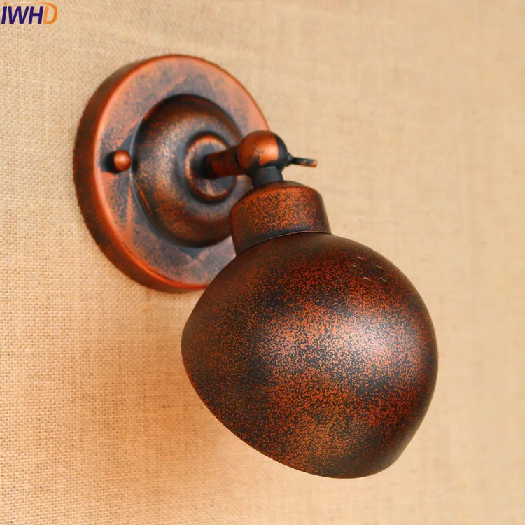 IWHD белый современный светодиодный настенный светильник Wandlamp спальня Домашний Светильник ing лестничный светильник s вращающийся настенный светильник бра Apliques Pared