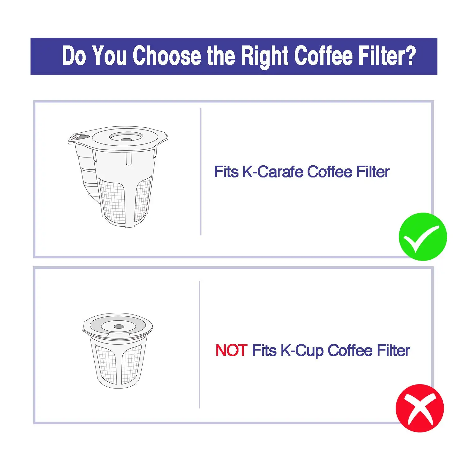 

100pcs/set Coffee Paper Filters Fits For Keurig K-Cup 2.0 Large Size White Filter Paper Coffee Paper Bowl
