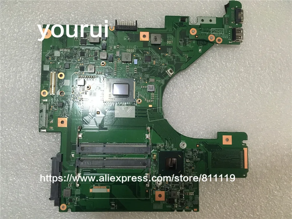 

yourui For Motherboard N311Z V131 laptop TW1T8 0TW1T8 10318-1 DN1 MB 48.4IM02.011 i3-2350M CPU HM67 integrated motherboard