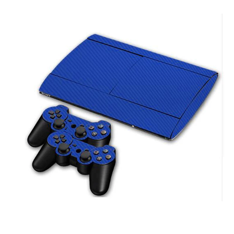 Виниловая защитная пленка из углеродного волокна для Sony PS3 Super Slim 4000 и 2
